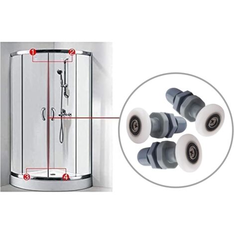 KIT GUIDA A Rotella Cuscinetto Porta Scorrevole Destra Boxer Ducato