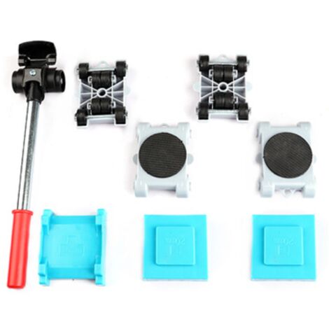 WIKO Rotelle in gomma da 180 mm, ruote per il trasporto - volante in gomma con cuscinetti a sfera - corpo in alluminio, ruote di fissaggio da 350 kg