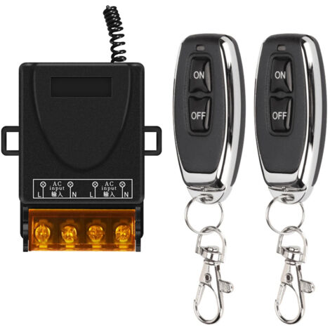 Interruttore di controllo remoto wireless 433Mhz AC 220V 230V 30A Relè