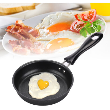 Sollbry Sartén antiadherente, sartén, cocina de gas, sartén antiadherente especial (12 cm) (1/4)