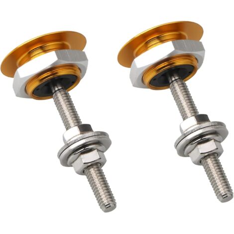 Sollbry Paquete de 2 cierres rápidos para capó de coche: kit de minifijación universal para parachoques, matrícula o bricolaje. (1/5)