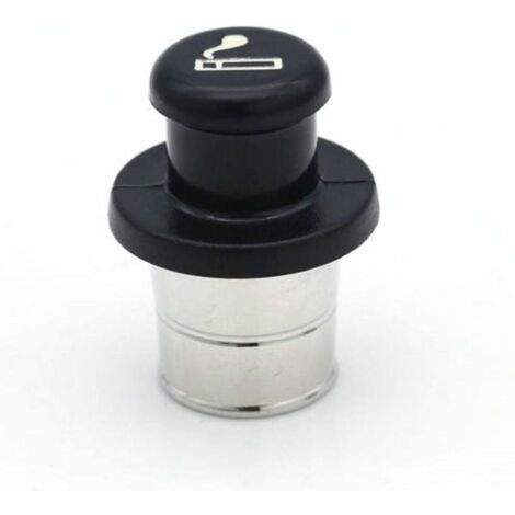 Sollbry Pastillero de metal con forma de encendedor para coche, 1 unidad, para viajes en coche (1/5)