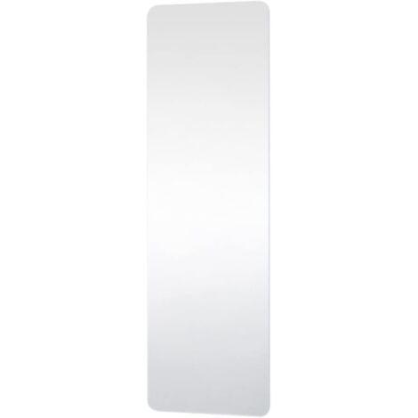 Sollbry Espejo autoadhesivo fácil de quitar, lámina de espejo de resina PET resistente a los impactos, espejo de seguridad montado en la pared para decoración del hogar (alto 150 x ancho 50 cm)