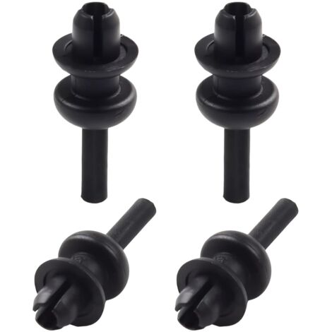 Sollbry Clips de sujeción para bandeja trasera, OEM 699218, juego de 4 clips de repuesto compatibles con clips de fijación de cadena de coche Citroën/Peugeot, clips de cadena de cuerda