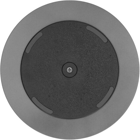 Sollbry Base giratoria de 360° para monitor, soporte de aleación de aluminio para pantalla de computadora, alfombrilla giratoria para TV de pantalla plana (1/5)