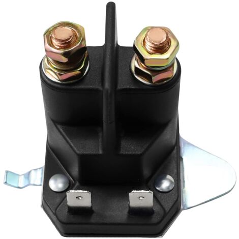 Sollbry Relé de solenoide de arranque de 12 V para cortacésped Trombetta 862-1241-211-12, motonieve, carrito de golf y tractor cortacésped 532192507 (1/5)