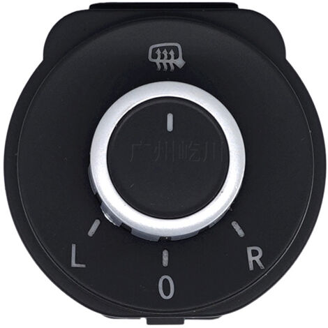 Sollbry Botón de interruptor de control remoto para ajuste del espejo retrovisor lateral del coche, compatible con Polo 6R 2011-2016 6RD959565B Autopartes (1/4)