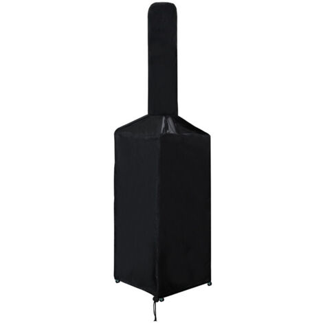 Sollbry Funda impermeable y antipolvo para horno de pizza, color negro, para exteriores, resistente a la intemperie y al polvo, ideal para barbacoas y lluvia (65 x 45 x 107 x 165 cm) (1/5)