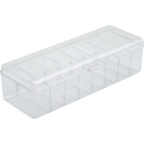 Sollbry Caja para guardar naipes, estuche para naipes, estuches para cartas de juego - Estuches transparentes para naipes, estuches para juegos de cartas de varios niveles, soporte para caja (1/5)
