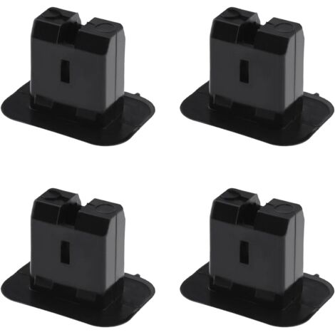 Sollbry 4 clips de retención de plástico para respaldo de asiento trasero compatibles con A4, B6, B7, A6, C5, C6, accesorios para coche VW. (1/5)
