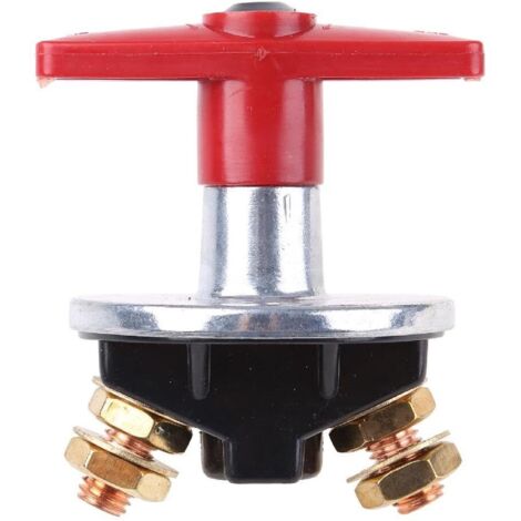 Sollbry Interruptor principal de corte de energía de batería de 12 V 60 V para vehículo, automóvil, modificación, aislador, desconexión, camión, barco, interruptores de energía automáticos, interrupto (1/5)