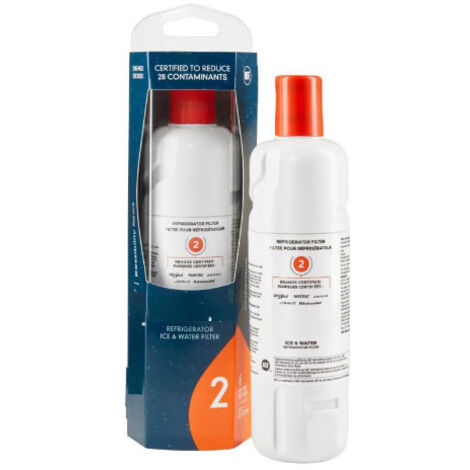 Sollbry Pack de 2 filtros para frigorífico Everydrop de Whirlpool Ice and Water 2, EDR2RXD1 (1/4)