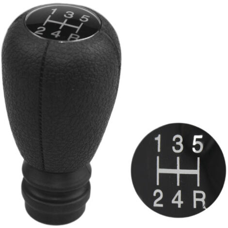 Sollbry Perilla de cambio de marchas de 5 velocidades para Peugeot Citroën Xsara (3,27 pulgadas, negra) (1/4)