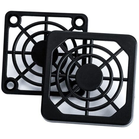 Sollbry Paquete de 2 fundas antipolvo para carcasas de ordenador, ventiladores, altavoces y dispositivos electrónicos (40 mm) (1/4)