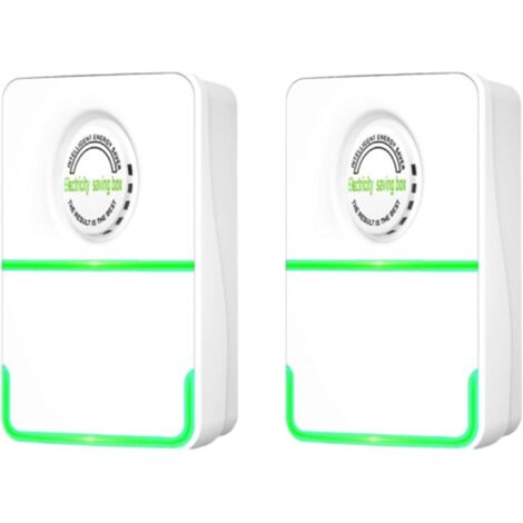 Sollbry Ahorro de energía profesional, ahorro de energía para el hogar, dispositivo de ahorro de electricidad para el hogar y la oficina, enchufe inteligente CA 90-250 V, 30 kW, 2 APCK (1/5)