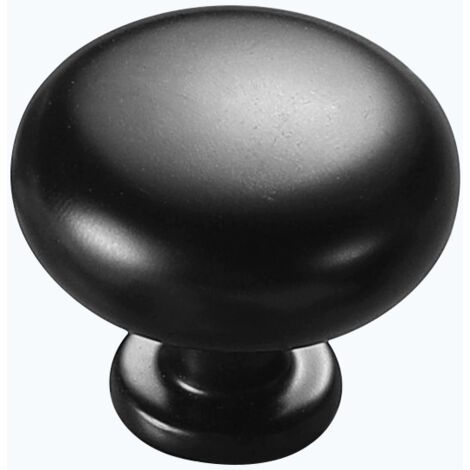 Sollbry 10 pomos para cajón, pomos de puerta negros, pomos vintage para muebles, pomos de puerta negros mate para armarios de cocina. (1/3)