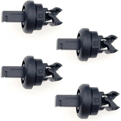 Sollbry 4 clips de fijación para bandeja de maletero de coche (79916JD00A, 7705099001 y 8200675047) para bandeja trasera de coche. Clips de retención de plástico negro. (1/5)