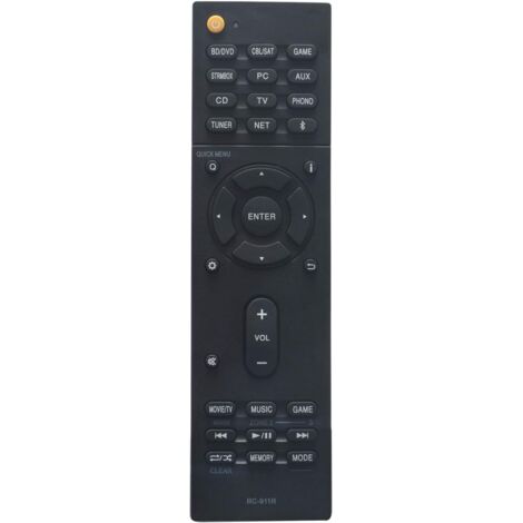 Sollbry Control remoto RC-911R para receptor estéreo AV Onkyo TX-NR578 TX-DS787 TX-NR777 TX-NR686 HT-S7805 TX-RZ720 TX-RZ610 TX-RZ710 (1/4)