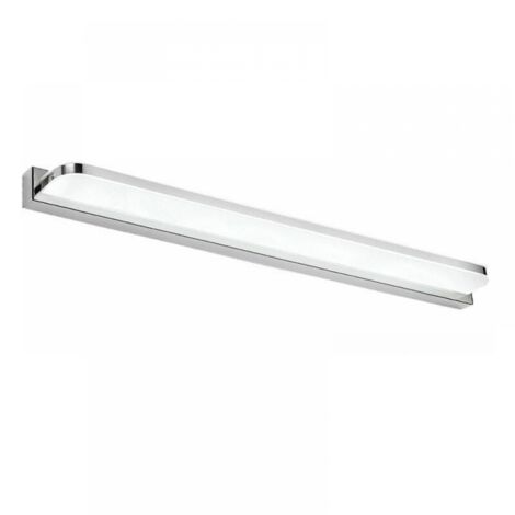 Sollbry Aplique de pared para baño, luz LED para espejo de 7 W y 42 cm, blanco frío, IP44, resistente al agua, 6000 K, 600 LM, lámpara de pared LED moderna de acrílico para armario, iluminación para b