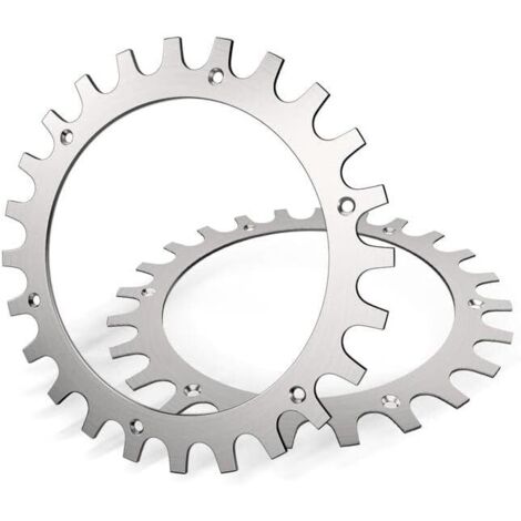 Sollbry Pernos de acero inoxidable de alta calidad para cortacéspedes Worx Landroid S/M, de 2 mm de espesor para una mejor tracción - Pulidos para eliminar rebabas - Diámetro de la rueda: 212 mm (1/5)