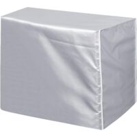 Sollbry Funda para aire acondicionado exterior, antipolvo, antinieve e impermeable para el hogar (98 x 40 x 75 cm)