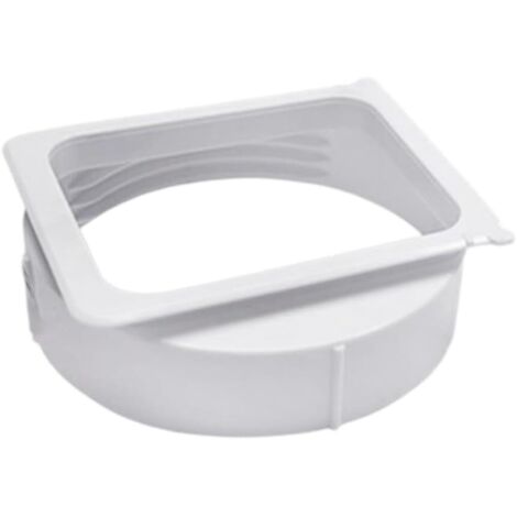 BEBUSINGOTO Anschluss für Klimaanlagen-Abluftkanal, Abluftschlauchanschluss für Fenster, 1 tragbarer Klimaanlagen-Luftauslassadapter, 15 cm, Weiß, ABS-Kunststoff