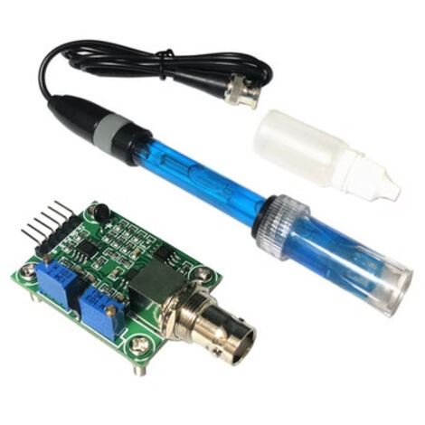 BEBUSINGOTO pH-Sonde, hochpräzise Ersatzsonde, pH-Messbereich 0–14, einfache Kalibrierung, breites Anwendungsspektrum (1/5)