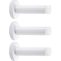 BEBUSINGOTO 3,5 Zoll Türstopper, 3er-Pack, Türstopper aus Edelstahl zur Wandmontage zum Schutz