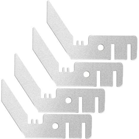 BEBUSINGOTO Paquete de 4 perchas de doble barra transversal, percha ajustable para cenefas y cortinas, para bodas, soporte portátil para cortinas colgantes (1/4)