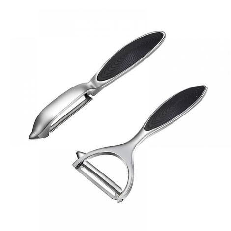 BEBUSINGOTO Pelador de verduras para cocina, pelador de patatas, patatas, zanahorias (1/5)