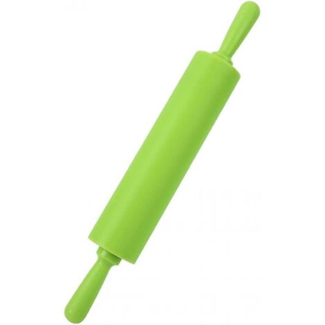 BEBUSINGOTO Rodillo de silicona de colores para amasar masa de galletas y pan casero (verde) (1/5)