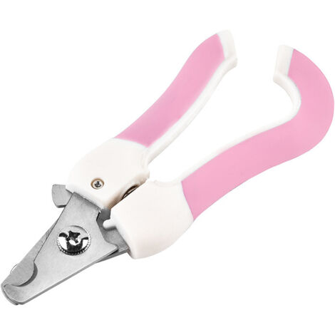 BEBUSINGOTO Cortaúñas para perros, gatos, mascotas, cuchilla de afeitar, herramienta de aseo con lima de uñas para conejos, pájaros, cerdos y hurones. (1/4)
