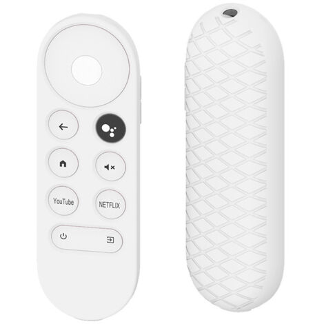 BEBUSINGOTO Control remoto Bluetooth IR para Google Chromcast TV 2020 4K Snow G9N9N. Reemplazo de control remoto de Google con botones para Netflix y YouTube (solo control remoto). (1/5)