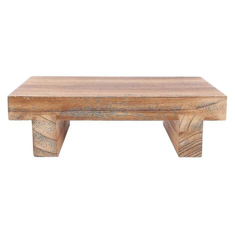 BEBUSINGOTO Taburete de madera para adultos, taburete para camas altas, cocina, baño, armario, gran escalón de madera.