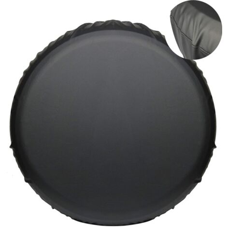 BEBUSINGOTO Funda para neumático de repuesto de 14 pulgadas, funda para neumático de automóvil, de cuero PVC, impermeable y a prueba de polvo, universal, a prueba de viento y cálida.