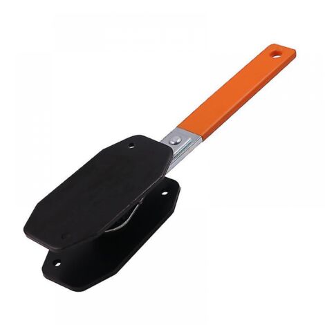 BEBUSINGOTO Herramienta de prensado de pinza de freno, pinza de freno de trinquete para automóvil con soporte de pinza de freno (naranja) (1/5)