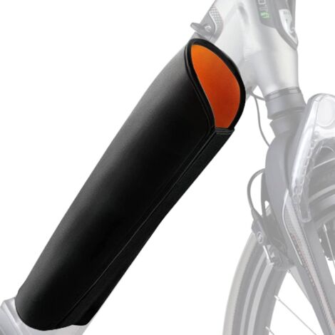 BEBUSINGOTO Protección de batería para bicicleta eléctrica integrada, ajuste universal, protección contra el frío y la suciedad, cubierta protectora de batería de 30-40 cm (1/5)