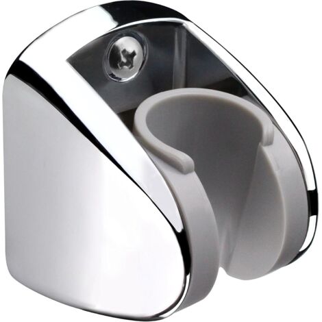 BEBUSINGOTO Soporte de ducha de pared para cabezal de ducha de mano, soporte de altura ajustable - Ángulo amplio ajustable para adaptarse a cualquier baño.