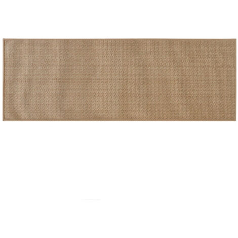 Alfombra de cocina marrón de 40 x 120 cm, alfombra de cocina delante del fregadero, antideslizante, lavable, alfombra de pasillo de cocina, oficina, lavadero.