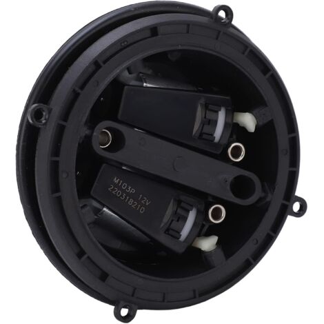 BEBUSINGOTO Motor de espejo retrovisor eléctrico, ajustador de motor de base de espejo exterior delantero 660238, repuesto para C2, C3, C4, C5, DS4, Xsara