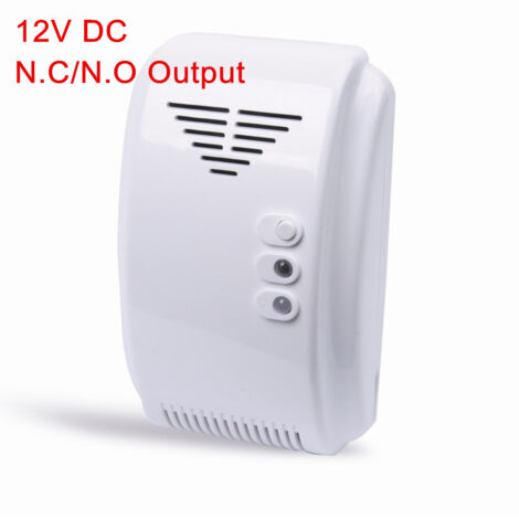 BEBUSINGOTO Detector de gas de 12 V, sensor de alarma, propano, butano, GLP, natural, para autocaravanas, caravanas, 1 unidad (1/5)