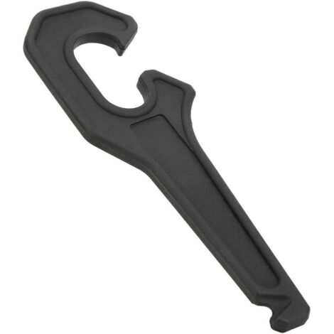 BEBUSINGOTO Clé à pneu portable 2 en 1, outil de réparation de vélo de style clé à pneu, adapté aux outils de réparation de vélo de montagne en noir 1 pièces (1/5)