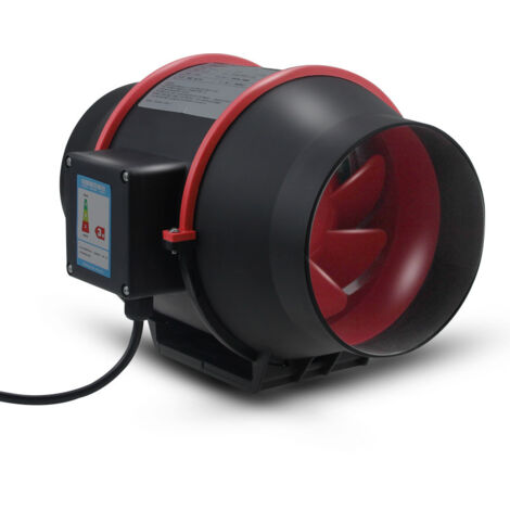BEBUSINGOTO Extractor de conductos axial de 100 mm, 310 m³/h (1/5)