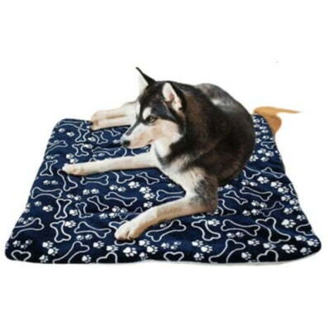 BEBUSINGOTO Alfombrilla de cama grande, suave y cálida para perros y gatos, autocalentable, lavable, térmica, XL, 100 x 75 cm (1/5)