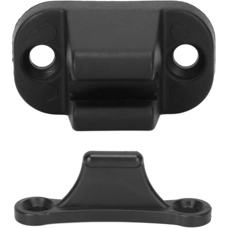 BEBUSINGOTO 1 pièces arrêt de porte en forme de T butoir de porte en nylon arrêt de porte de camping-car, adapté aux caravanes de camping (noir) (1/5)