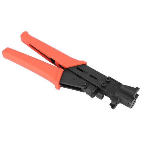 BEBUSINGOTO Herramienta de crimpado por compresión para conectores coaxiales tipo F de 5-7 mm (1/5)