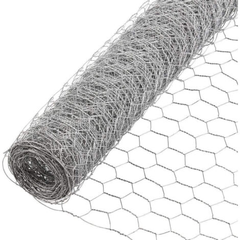 BEBUSINGOTO Malla de alambre para aves de corral de 35 cm × 4 m, barrera para animales, ideal para mascotas, conejos y gallinas. (1/5)