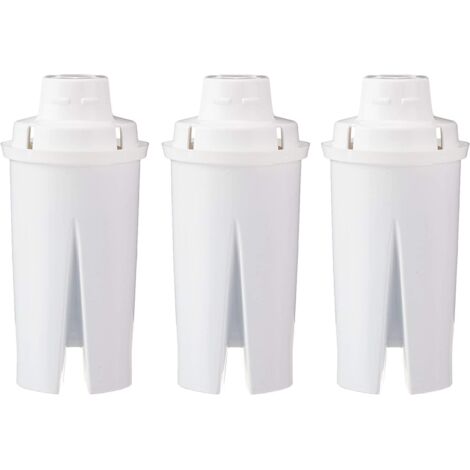 BEBUSINGOTO Filtros de agua para jarra, compatibles con Brita, sin BPA, duración de dos meses o 40 galones, paquete de 3 (1/5)