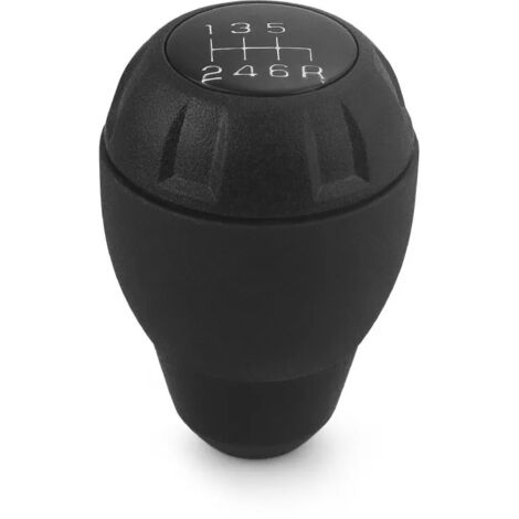 BEBUSINGOTO Perilla de cambio de marchas manual de 6 velocidades, adecuada para Jeep Wrangler JK con transmisión manual de 6 velocidades 2007-2018 (1/4)
