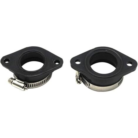 BEBUSINGOTO Alfombrilla de goma para manguera de admisión de adaptador de carburador de motocicleta compatible con adaptadores de carburador PWK de 28/30 mm y 32/34 mm. (1/5)